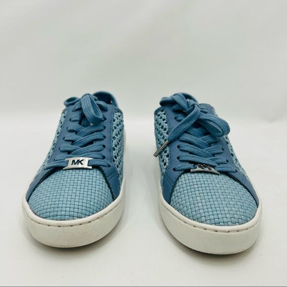MICHAEL Michael Kors Olivia Raffia Basket Weave Sneakers - Picture 2 of 8
